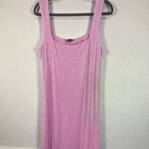 Wild Fable Soft Pink Midi Dress